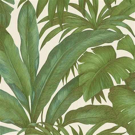 versace banana palm leaf wallpaper.